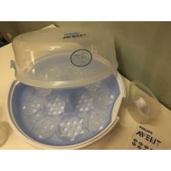 Philips Avent Magnetron Sterilisator + Avent flessenset