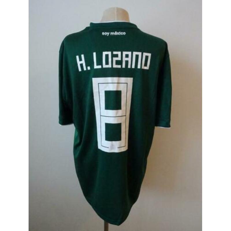 Shirt + originele handtekening: Hirving Lozano PSV Mexico