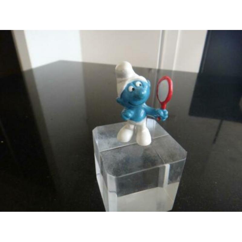 smurf, met spiegel, ijdele smurf uit 1972, nummer 2.0017