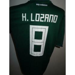 Shirt + originele handtekening: Hirving Lozano PSV Mexico