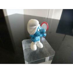 smurf, met spiegel, ijdele smurf uit 1972, nummer 2.0017