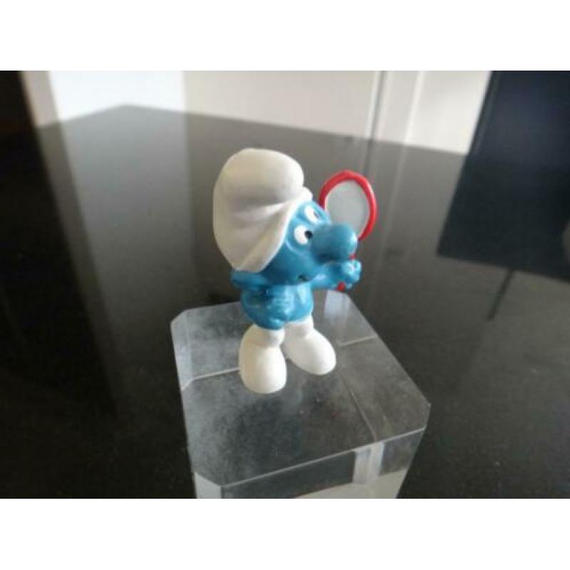 smurf, met spiegel, ijdele smurf uit 1972, nummer 2.0017