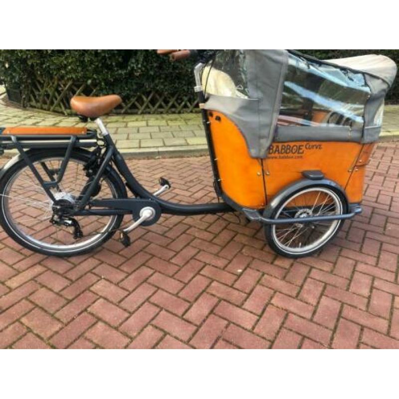 Babboe Curve Elektrische NN7s dr ,Huif en Peuterschaal