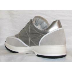 HIP maat 41 sneaker zilver/grijs strass - gratis verzenden