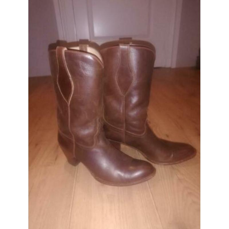 Sendra boots cowboy laarzen maat 42 - bruin ZGAN