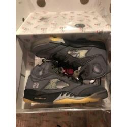 Nike Air Jordan 5 x Off White maat 45,5