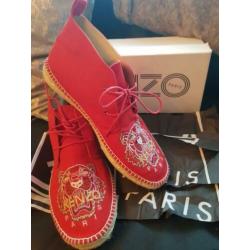 *Orginele Kenzo Paris espadrilles strandschoen rood mt. 42 *