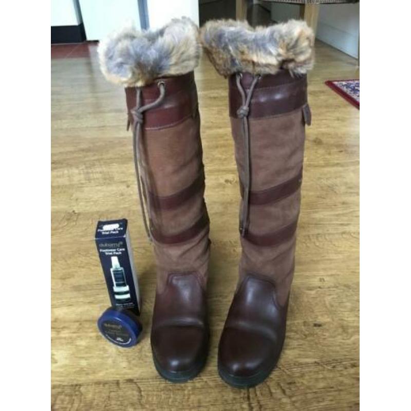 Dubarry laarzen maat 40-41 incl sokken en onderhoudsset