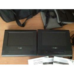 Tablet dvd speler dvd-speler portable hoofdsteun auto