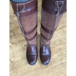 Dubarry laarzen maat 40-41 incl sokken en onderhoudsset