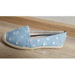 Nieuwe espadrilles Lucky Shoes 68-79 L.Blue mt 39