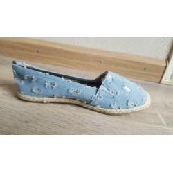 Nieuwe espadrilles Lucky Shoes 68-79 L.Blue mt 39