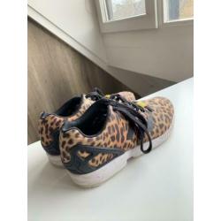 Adidas sneaker panter print maat 38