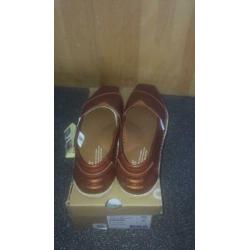 Toms classic cognac leer maat 38,5 nieuw