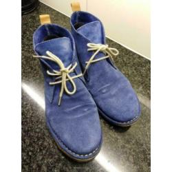 Blauwe desert boots - Tango shoes - maat 38