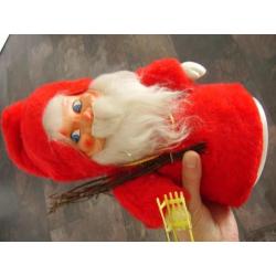 hele oude retro kerstman/candycontainer, kerst man, candy