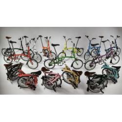 Brompton 1 versnelling - div. kleuren