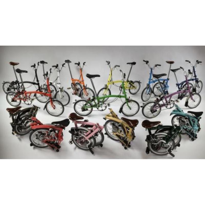 Brompton 1 versnelling - div. kleuren